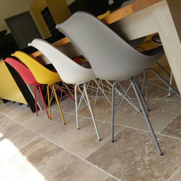 Стул La Forma Lars пластик Желтый-7