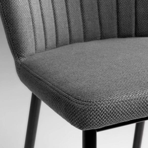 Напівбарний стілець La Forma Madge Сірий-3