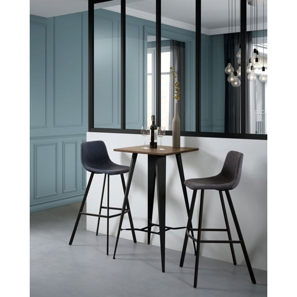 Барный стул La Forma ANDI Синий-3