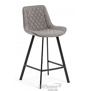 Полубарный стул La Forma ARIAN Серый