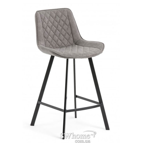 Напівбарний стілець La Forma ARIAN Сірий-0