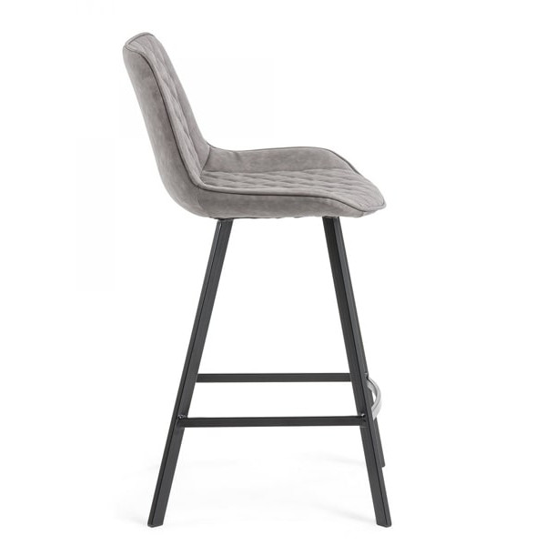 Напівбарний стілець La Forma ARIAN Сірий-2