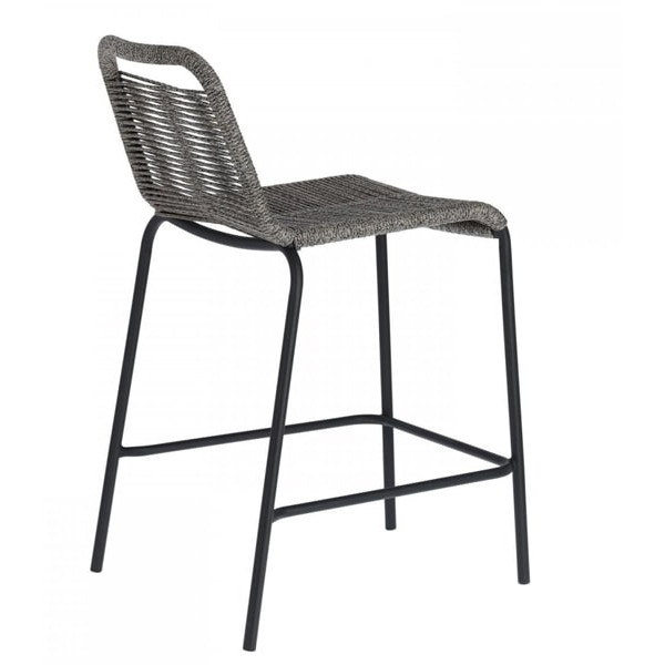 Напівбарний стілець La Forma GLENVILLE Сірий-7