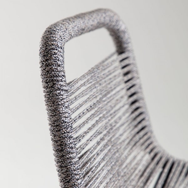 Напівбарний стілець La Forma GLENVILLE Сірий-1