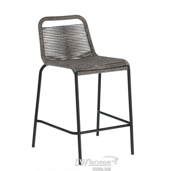 Напівбарний стілець La Forma GLENVILLE Сірий-0