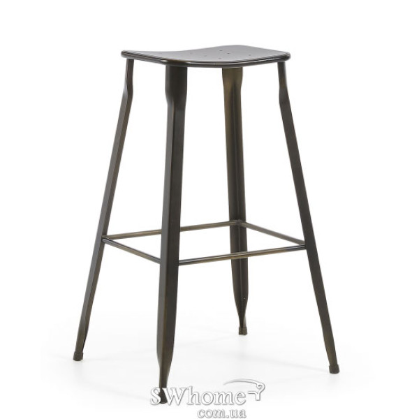 Барний стілець La Forma GLITZ Графіт-0