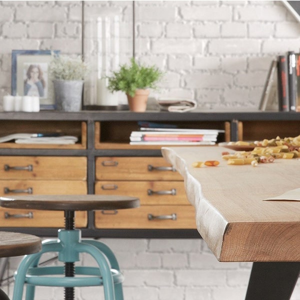 Барний стілець La Forma MALIBU Бірюзовий-1