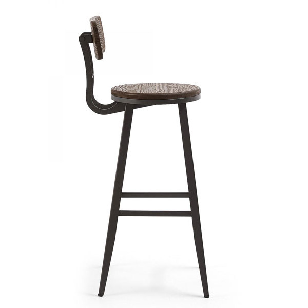 Барный стул La Forma MALINDA Графит-5