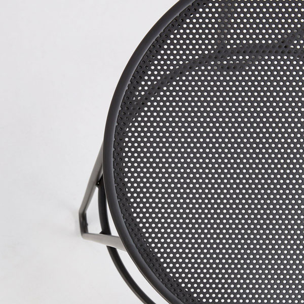 Барний стілець La Forma MALLONE Графіт-4