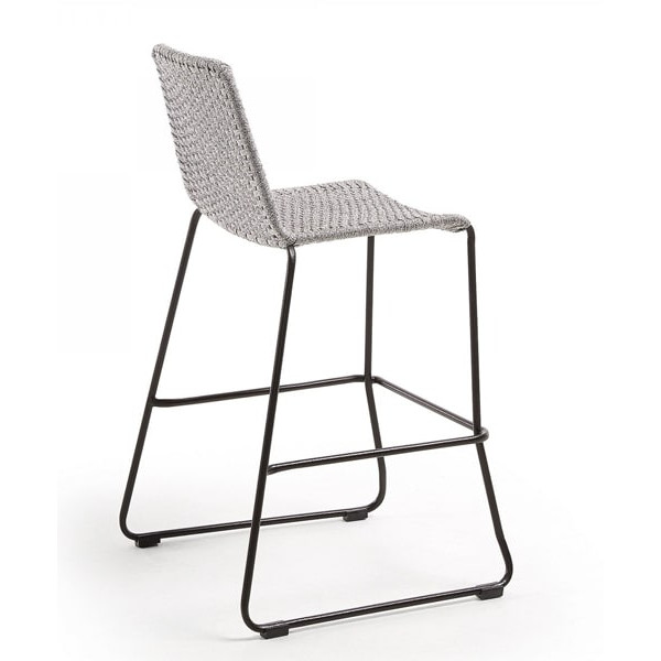 Барный стул La Forma MEGGIE Светло-серый-2