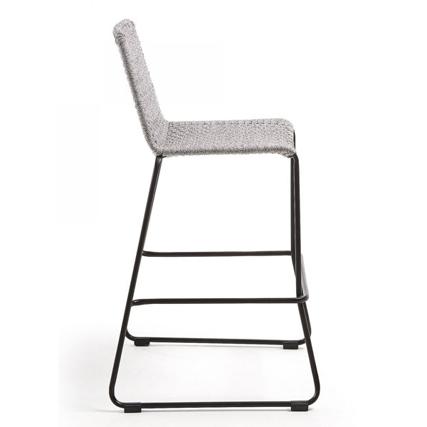 Барный стул La Forma MEGGIE Светло-серый-5