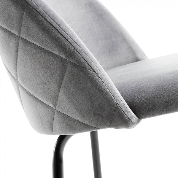 Барний стілець La Forma MYSTERE Сірий-6