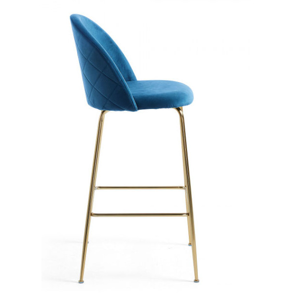 Барный стул La Forma MYSTERE Синий-1