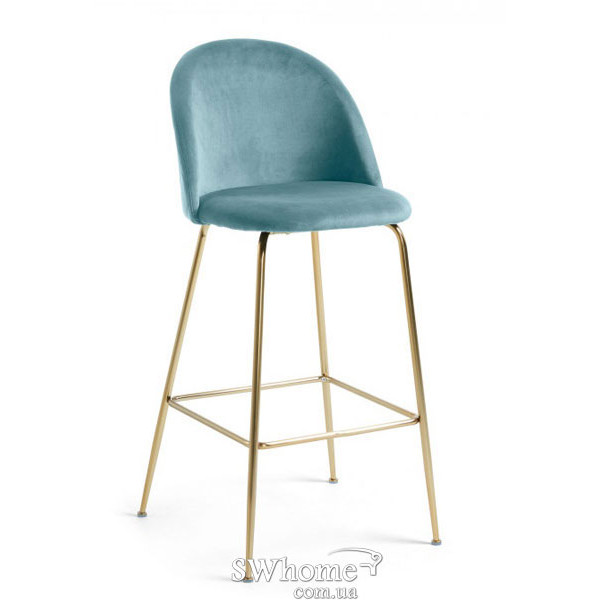 Барный стул La Forma MYSTERE Бирюзовый-0