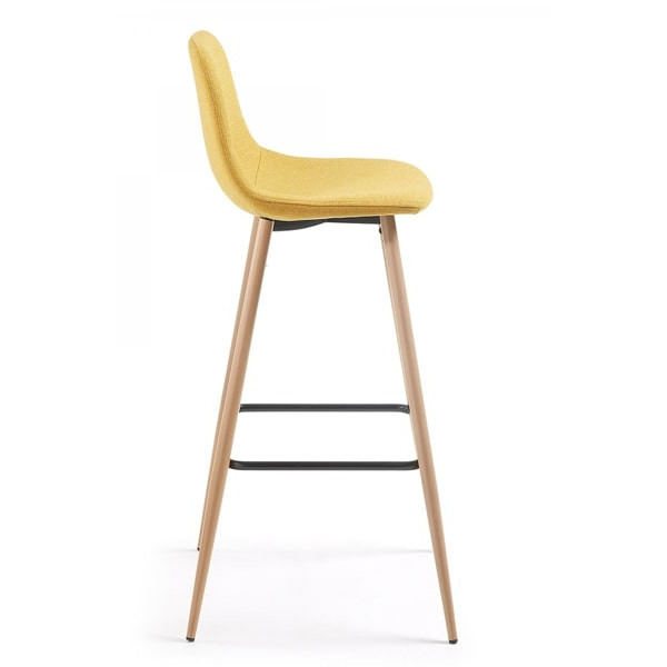 Барний стілець La Forma NILSON Гірчичний-3
