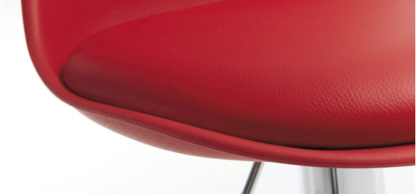 Барный стул La Forma ORLANDO-T Красный-3