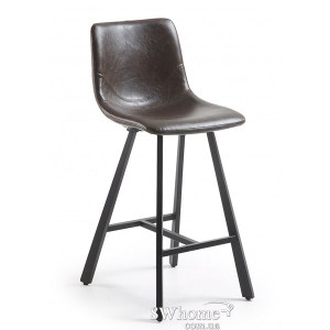 Напівбарний стілець La Forma TRAC Темно-коричневий