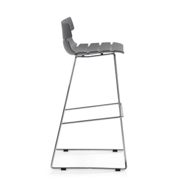 Барный стул La Forma Pulmak Серый-5