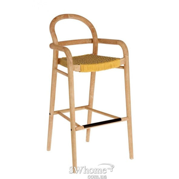 Барний стілець La Forma SHERYL Гірчичний-0