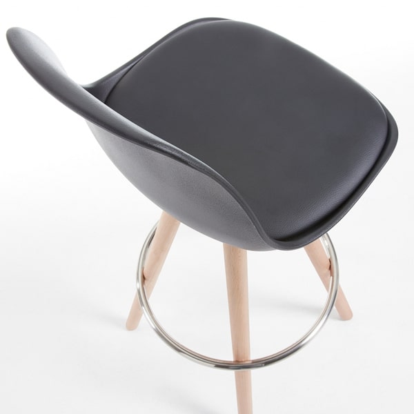 Барный стул La Forma STAG Черный-1