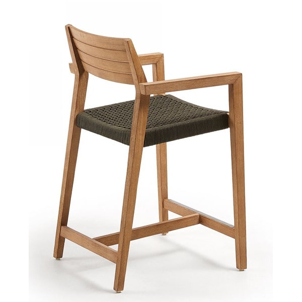 Полубарный стул La Forma THOR Темно-серый-5