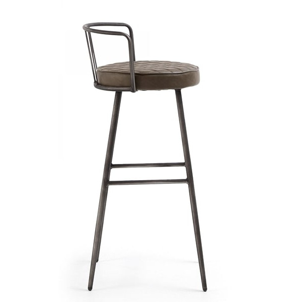 Барний стілець La Forma TIVA Темно-коричневий-3
