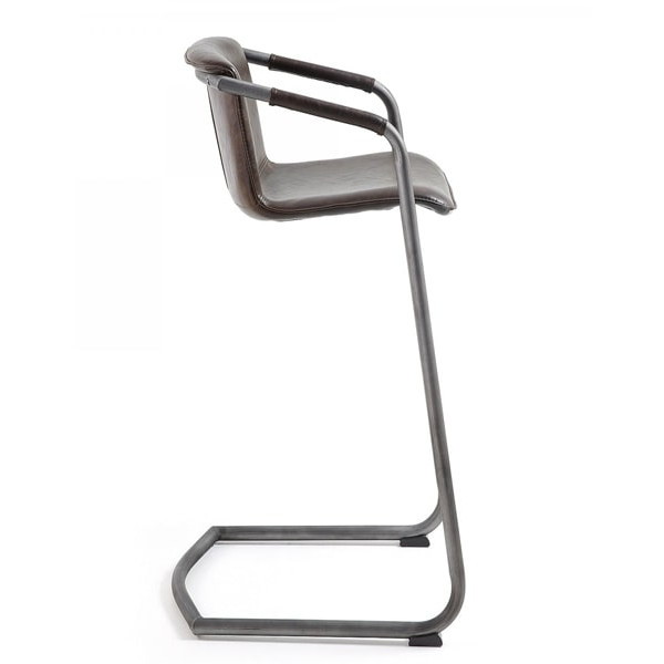 Барний стілець La Forma TRION Темно-коричневий-4