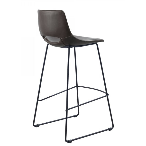 Барный стул La Forma ZIGGY Темно-коричневый-2