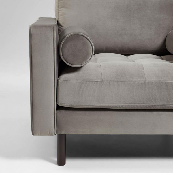 Кресло La Forma BOGART Серое S715JU03-4