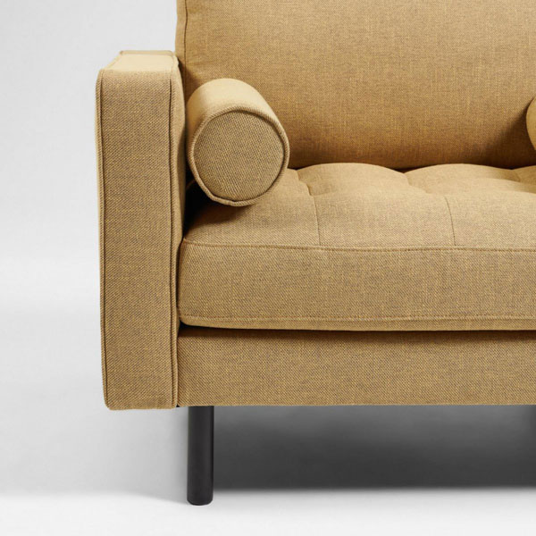 Кресло La Forma BOGART Горчичный S715PK81-4