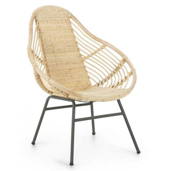 Крісло з ротанга La Forma COLLAGE CC0913FN46-0