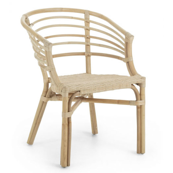 Стілець-крісло з ротанга La Forma CONFIDENCE CC0686FN12-0