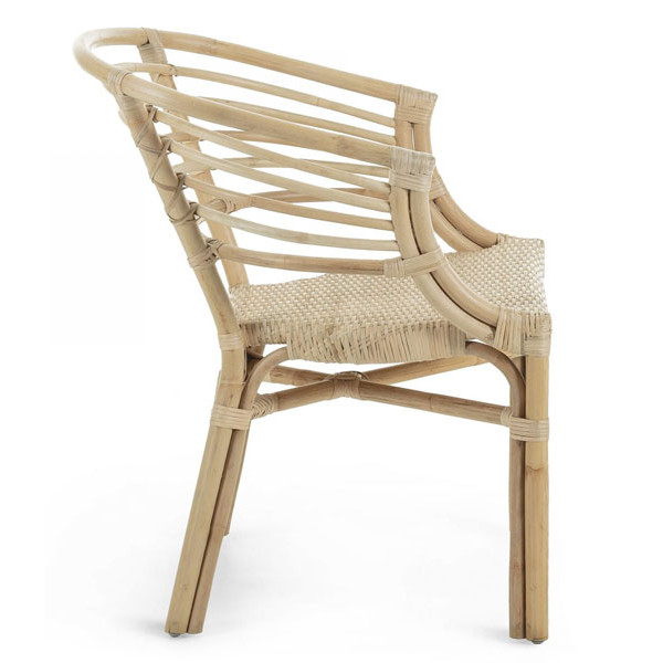 Стілець-крісло з ротанга La Forma CONFIDENCE CC0686FN12-1