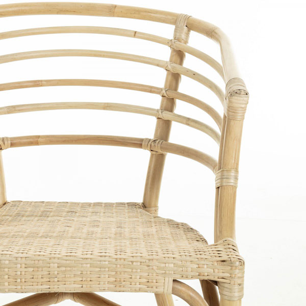 Стілець-крісло з ротанга La Forma CONFIDENCE CC0686FN12-3