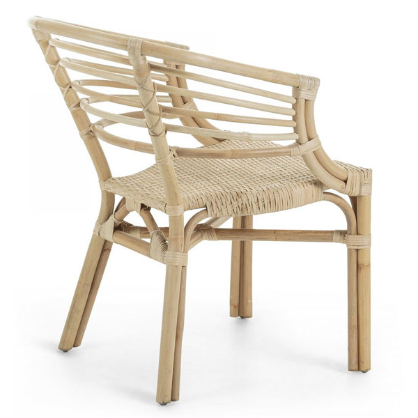 Стілець-крісло з ротанга La Forma CONFIDENCE CC0686FN12-2