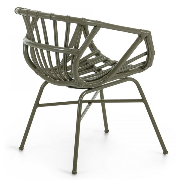 Стілець-крісло з ротанга La Forma CONSTANT CC0692FN06-2