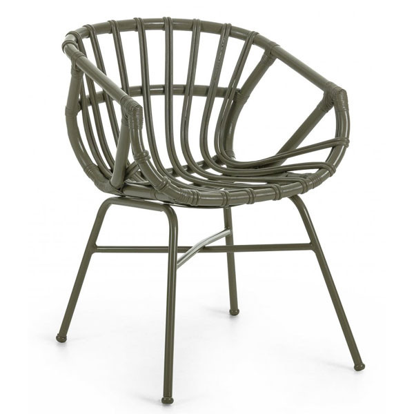 Стілець-крісло з ротанга La Forma CONSTANT CC0692FN06-0