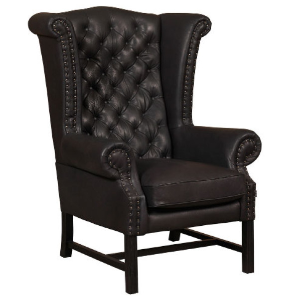 Крісло Furninova CROWN Чорне-0