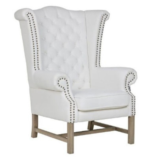 Кресло Furninova CROWN Белое-0