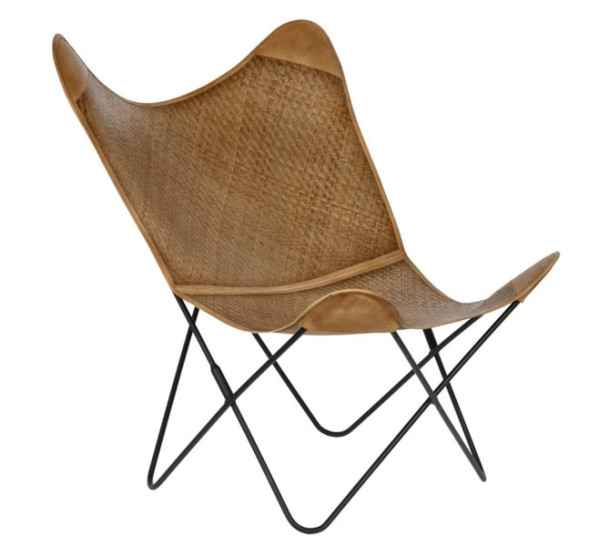 Крісло La Forma FLYNN Коричневе CC0352FN46-0