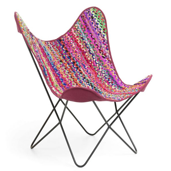 Кресло La Forma FLYNN Розовое CC0352J35-0