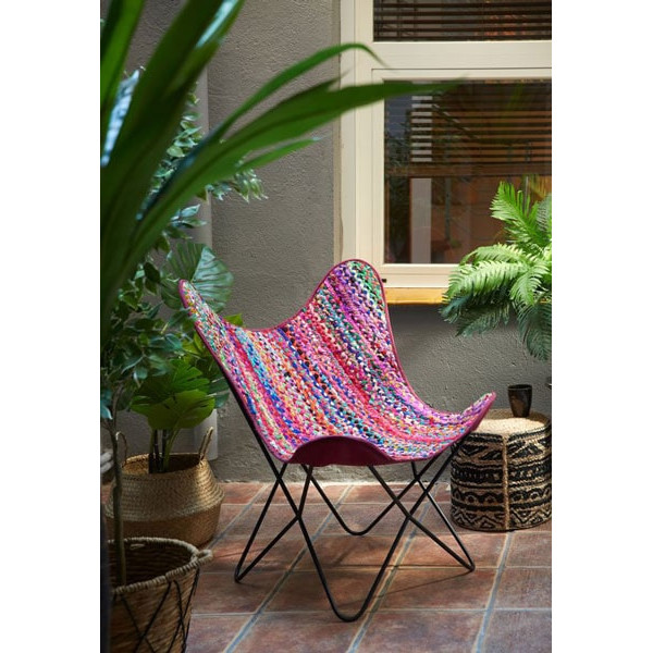 Кресло La Forma FLYNN Розовое CC0352J35-1