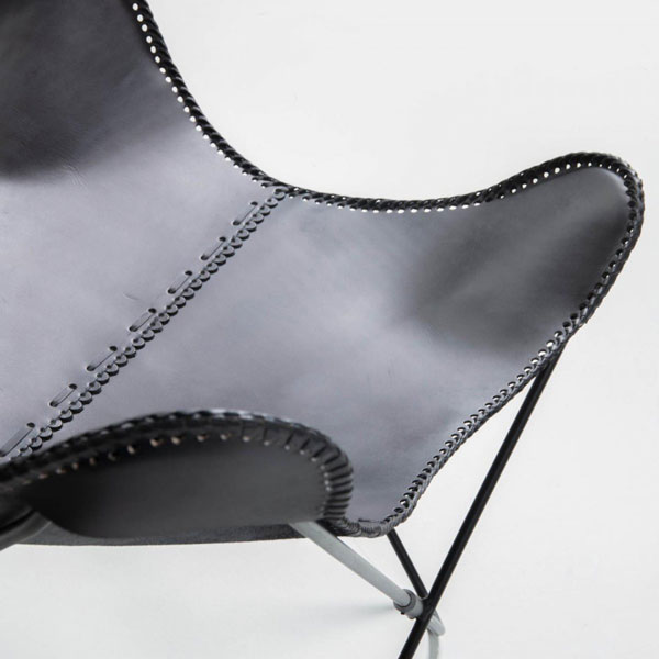 Крісло La Forma FLYNN Чорне CC0352P01-3