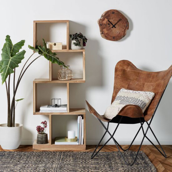 Кресло La Forma FLYNN Коричневое CC0352P10-1