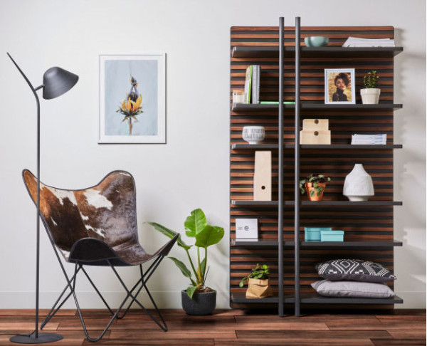 Крісло La Forma FLYNN Чорно-біле CC0352P60-1