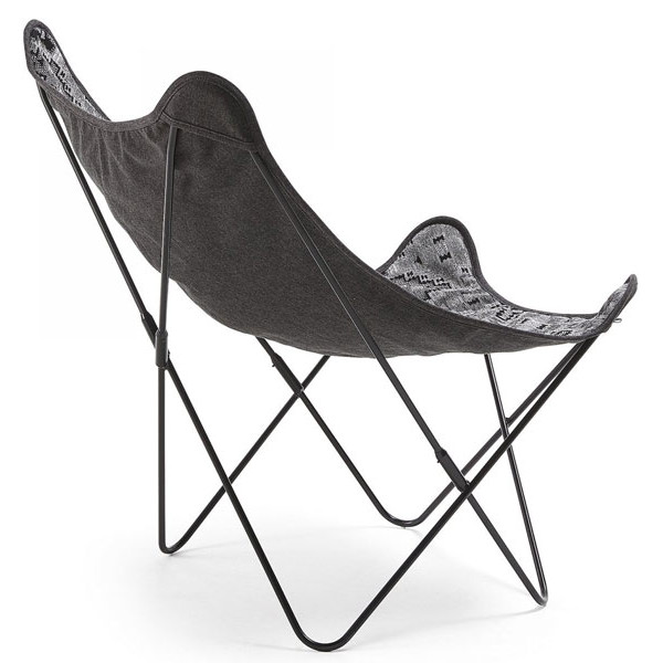 Крісло La Forma FLYNN Сіре CC1086TO15-3