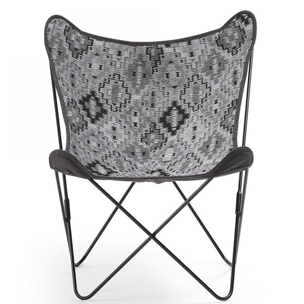 Крісло La Forma FLYNN Сіре CC1086TO15-1