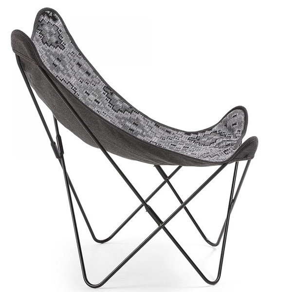 Крісло La Forma FLYNN Сіре CC1086TO15-2