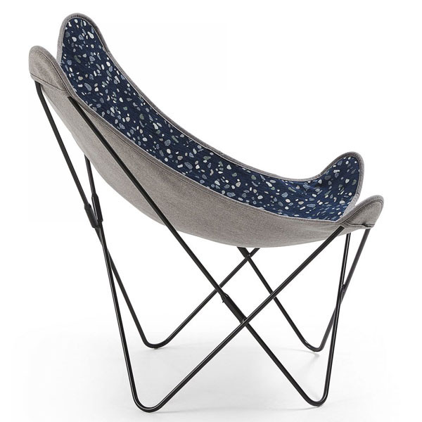 Крісло La Forma FLYNN Темно-синє CC1086TZ25-2