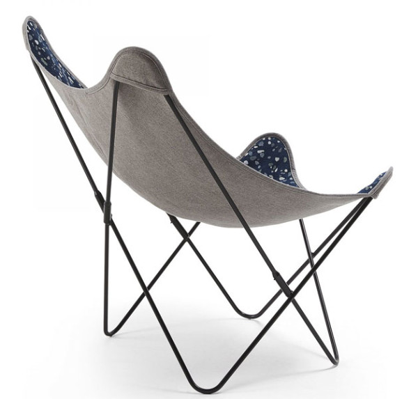 Крісло La Forma FLYNN Темно-синє CC1086TZ25-5